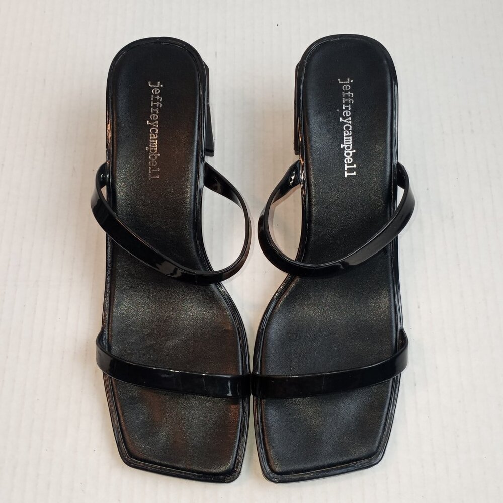 Jeffrey Campbell Slide On Block Heel Sandals - image 2